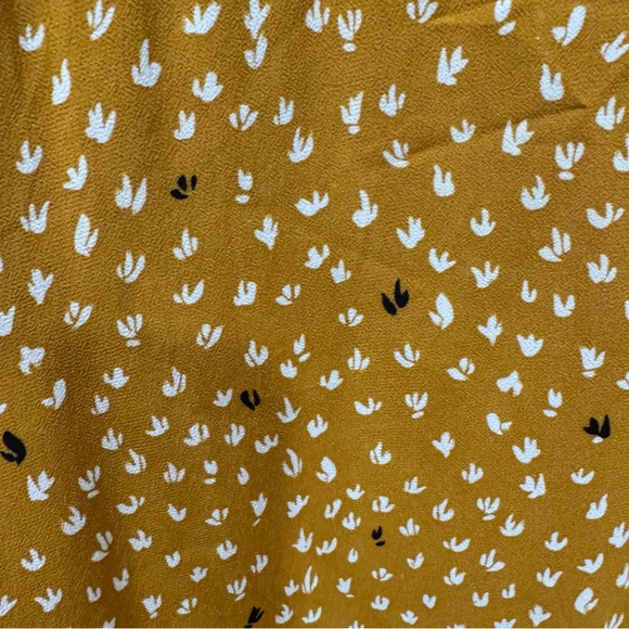 HATCH 0 Yellow Lana Maternity Dress Midi Longsleeve Comfy Women's XS Fall - Picture 13 of 16